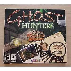 GHOST HUNTERS The Haunting of Majesty Manor PC Game 2007 Aisle 5 Games